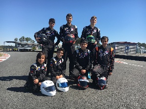 Pilotes du Team MF Karting Compétition