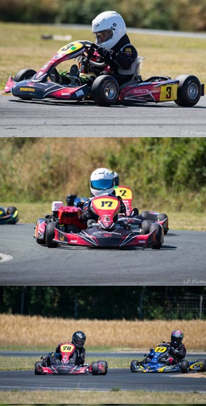 Résultat des pilotes du Team MF Kart Compétition à Saint Genis  les17-18  Juin  2017