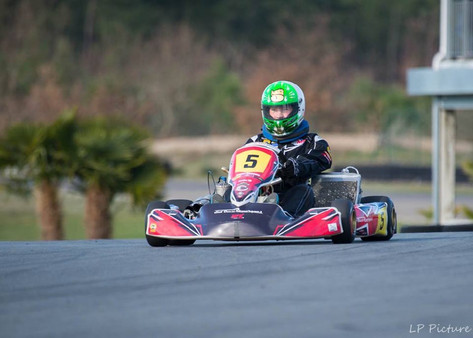 Nicolas Peuch Pilote de karting du team MF Karting Compétition