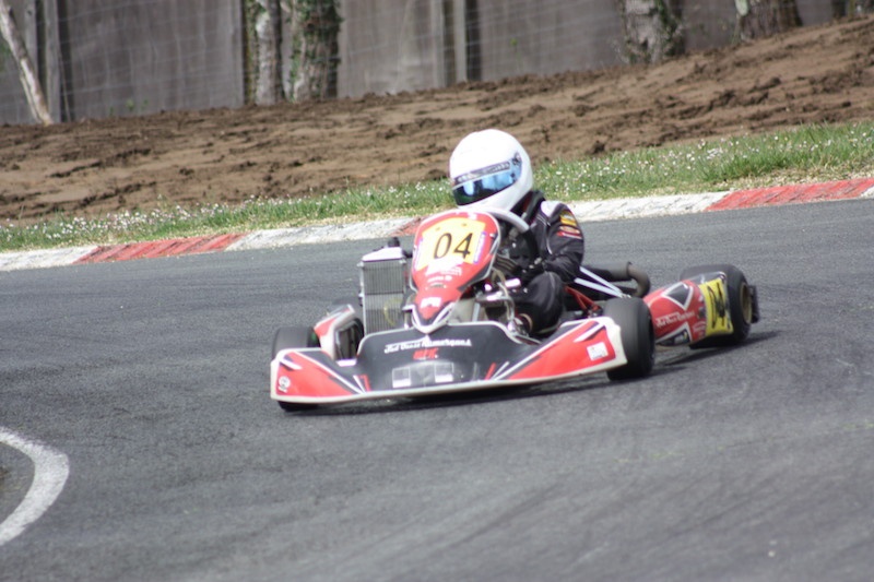 Oscar PY Pilote de karting du team MF Karting Compétition