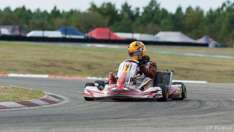 Rodolphe LASSERRE  Pilote du Team MF Kart Comptition 2018
